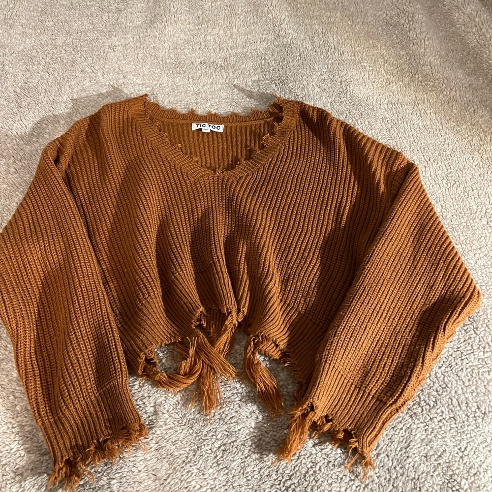 fall sweater cropped - Picture 2 of 2